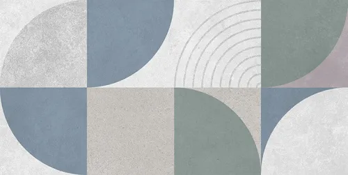 Atlas Плитка настенная серый мозаика 20х40