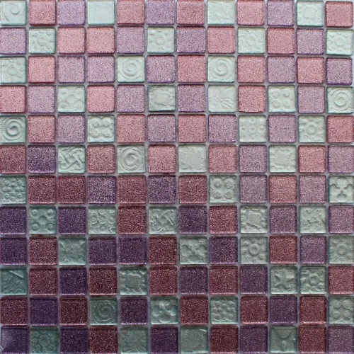Мозаика стеклянная, 23*23*4 (300*300), F49.50.52