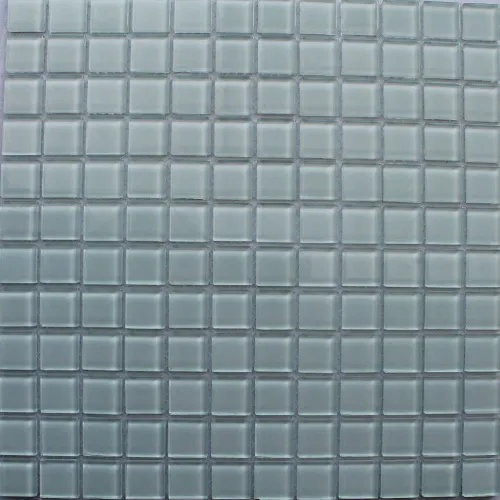Мозаика стеклянная серая,  25х25 (300*300*4), FA080